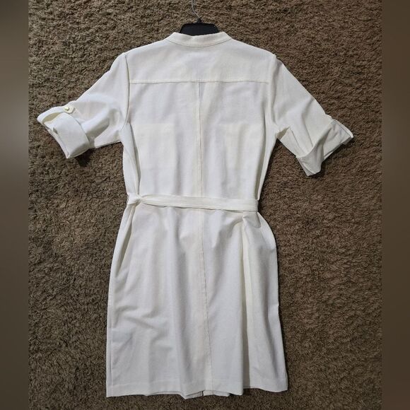 NWOT "Sharagono" dress, size 14, off white. (Light cream) - Picture 5 of 15